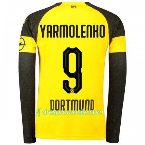 Borussia Dortmund Dres Yarmolenko 9 Domaći 2018/19 Dugim Rukavima Borussia Dortmund Dres Yarmolenko 9 Domaći 2018/19 Dugim Rukavima